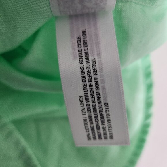 Universal Thread Shirt Womens Cropped Fit Mint Green Button-Up Shirt XS - Picture 8 of 14